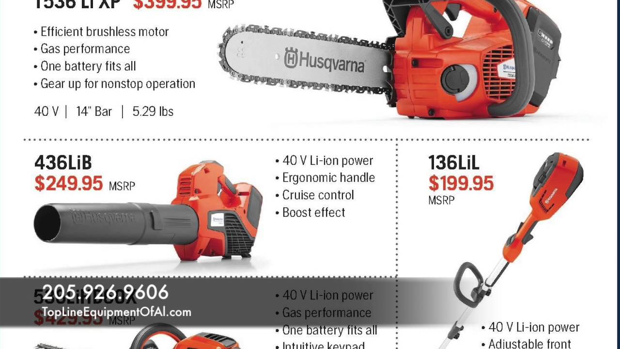 50 Second Spot for Top Line Equipment of Alabama YouTube