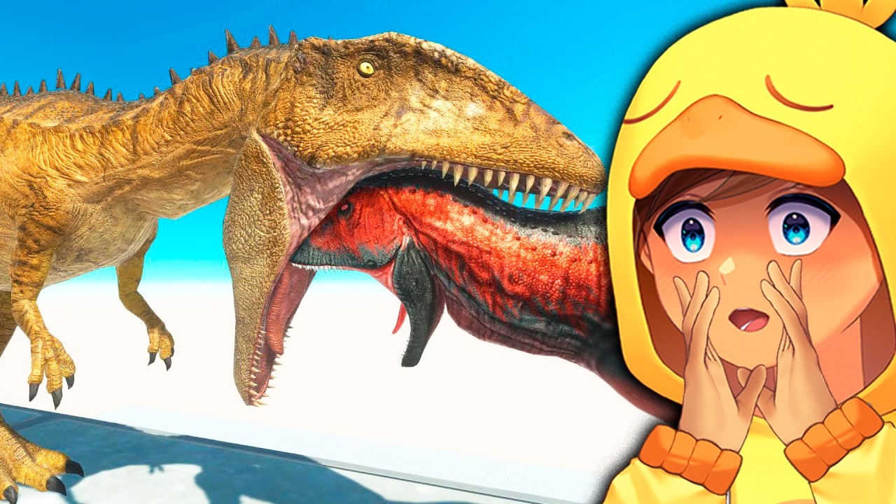 BATALHAS DE DINOSSAUROS GIGANTES! ( Saito Reage ARBS )