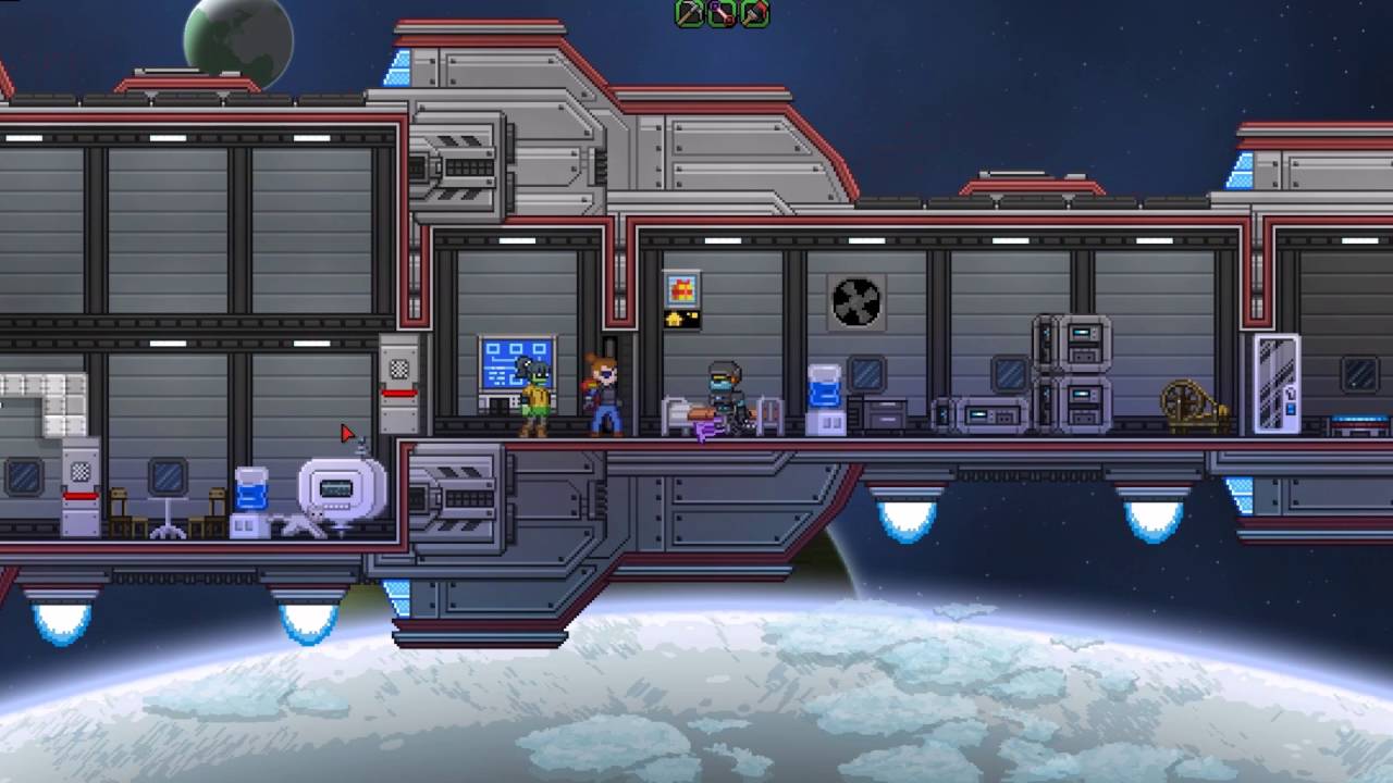 Starbound - When the crew thinks you're not looking