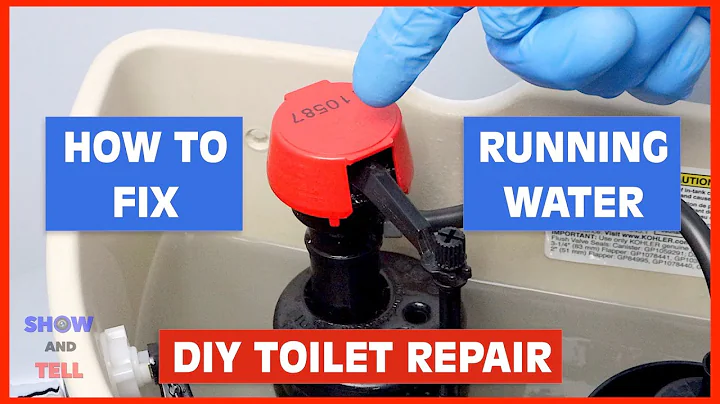 How to Stop a Running Toilet | Easy DIY Plumbing