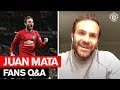 Juan Mata answers your questions! | Fans' Q&A | Manchester United