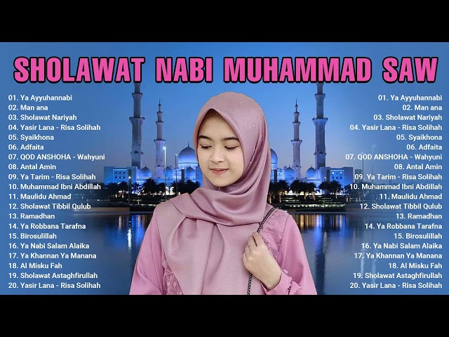 Sholawat Nabi Muhammad Saw Merdu Terbaru 2023 Bikin Hati Sejuk || Sholawat Terbaru 2023 class=