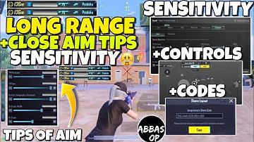 NEW UPDATE 2.5.0 !! BEST SENSITIVITY CODE + CONTROL SETTINGS PUBG MOBILE/BGMI | BEST 4 FINGER
