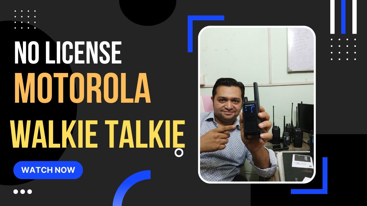 MOTOROLA T82 EXTREME WALKIE TALKIES, UNBOXING