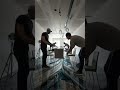 Metallic Epoxy Dining Room Makeover The BEFORE & AFTER Looks Unreal #shorts #epoxy #interiordesign