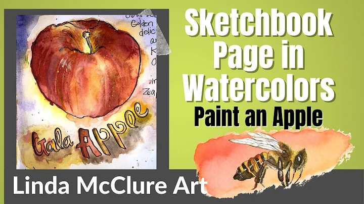 Sketchbook Watercolor Ideas: Paint an Apple in You...