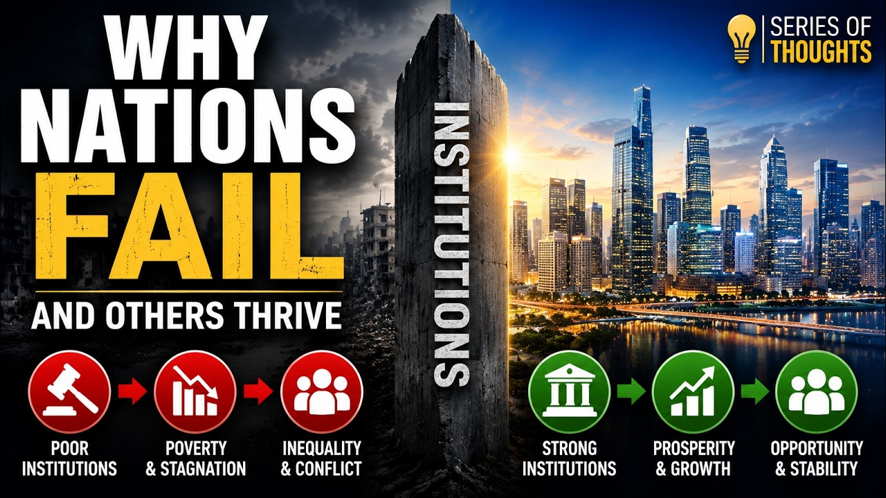 Why Nations Fail | The Real Secret Behind Wealthy and Poor Countries