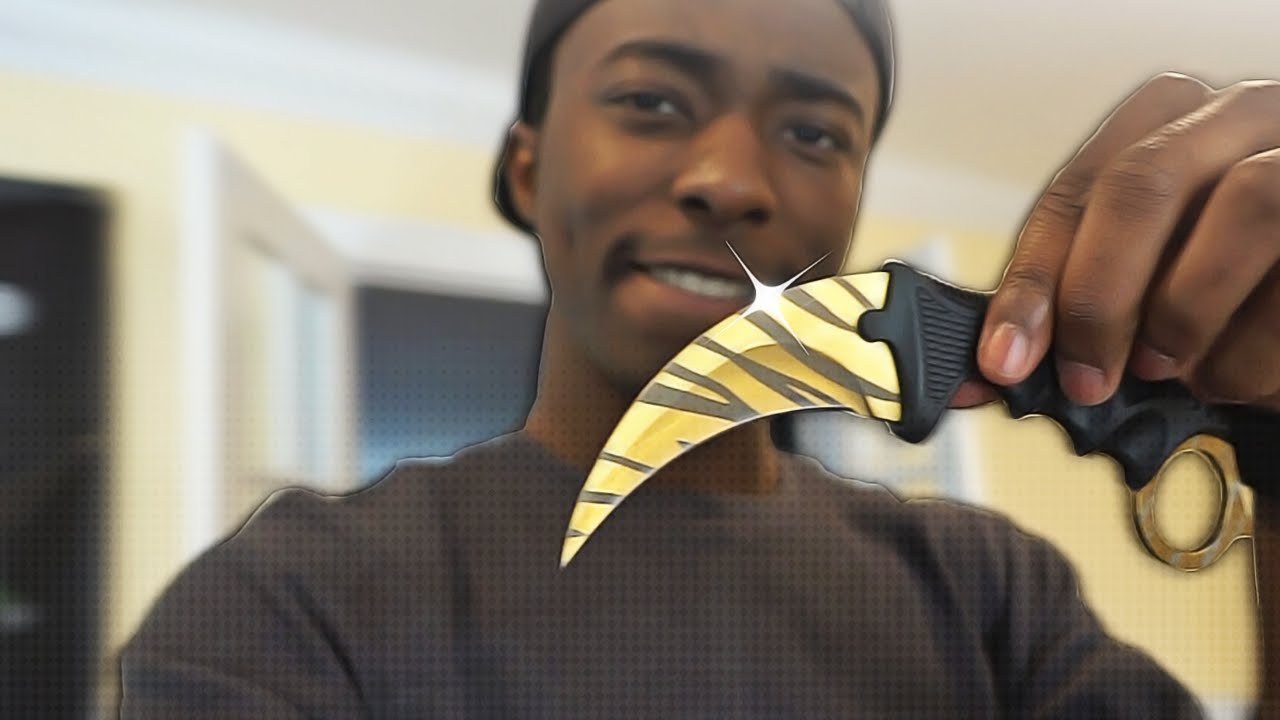 CSGO KNIFE IRL - #Chelxie Csgo 😜🔪 