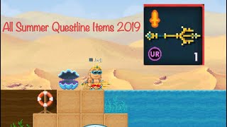 Summer 2019 All items | Pixel Worlds