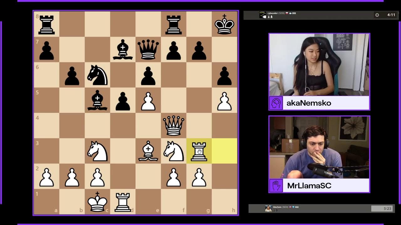 TWITCH RIVALS Chess Hand and Brain with akaNemsko YouTube