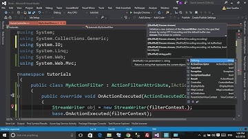 ASP.NET MVC - Creating Custom Action  Filter in ASP.NET MVC