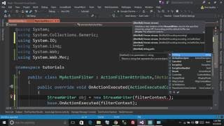 ASP.NET MVC - Creating Custom Action  Filter in ASP.NET MVC