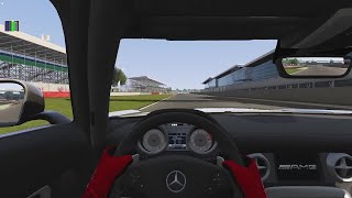 Assetto Corsa Silverstone GP Mercedes SLS (Dry) Track Guide (Hotlap + Telemetry)