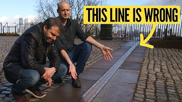 The Greenwich Meridian is in the wrong place