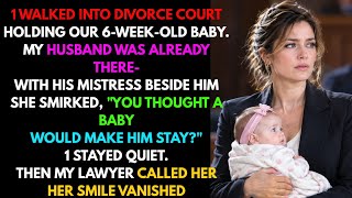 I Brought Our 6-Week-Old Baby to Divorce Court—My Husband Arrived With His Mistress News