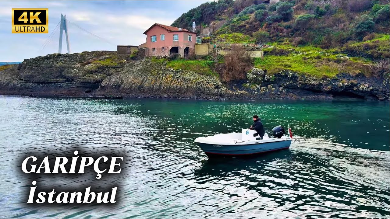 Garipçe Village Drive 4K | Coastal Road in Istanbul, Turkey