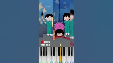 Squid Game Trap (Squid Game 3) @fash - Piano Tutorial