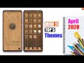 Top 5 Wood Style MIUI 11 Supported Theme [NO Third Party] for Xiaomi in April 2020