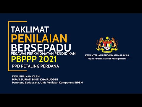 TAKLIMAT PELAKSANAAN PBPPP PERINGKAT DAERAH PPD PETALING PERDANA 2021 4 JUN 2021 | GOOGLE MEET