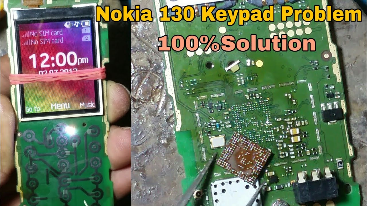 Nokia 130 (RM1035) Keypad Problem Solution Nokia Phone Keypad Problem
