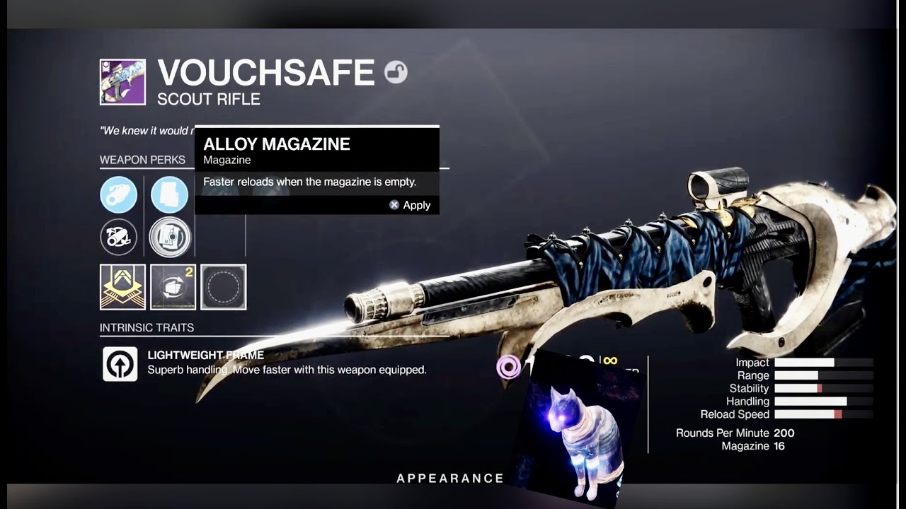 Vouchsafe Destiny 2 How To Get ( Scout Rifle Secret Location )