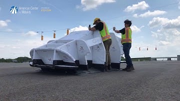 Robotic Guided Soft Target for Autonomous Vehicle Testing