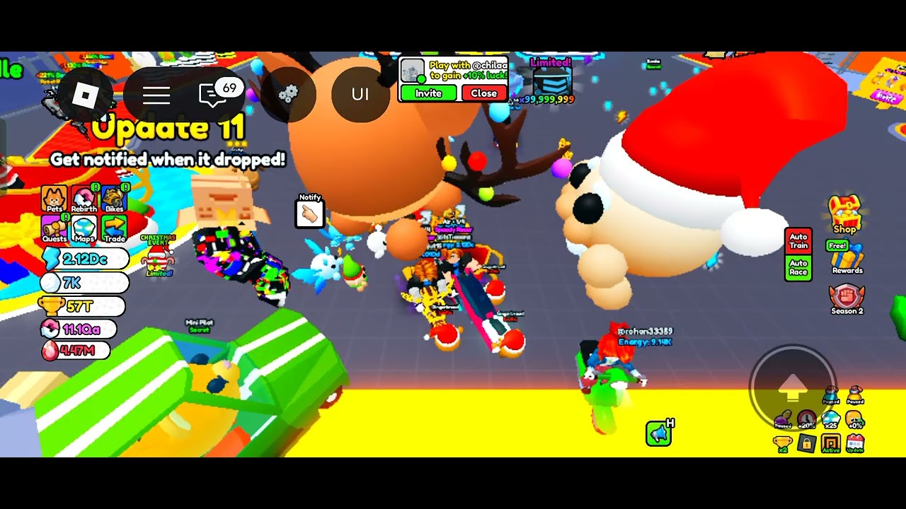 Main game Motorcycle Race di Roblox