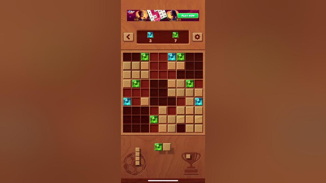 Woodoku Journey06 Football Soccer Level 24 YouTube