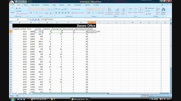 IGCSE ICT June 2013 31 Spreadsheets in Excel
