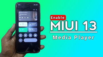 Enable MIUI 13 Media Center - Xiaomi | MIUI 13 Control Center | Dot SM