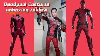 Chaorenbuy Unboxing Deadpool Costume Review