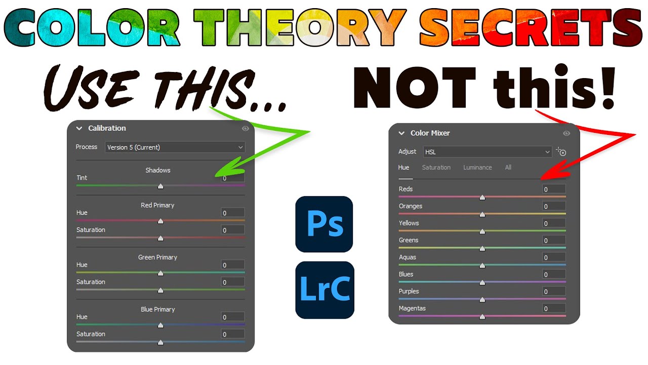😮 Raw Color • 5 вещей, которые вы не знали о Lightroom и ACR