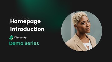 Introduce Discounty Homepage | Discounty Demo Series