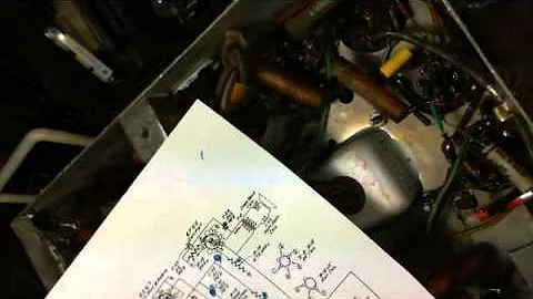 General Electric KL-70 AM/SW Radio Video #15 - More Capacitors Get Replaced