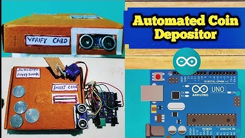 How to Make a Automatic Piggy Bank |Coin Depositer |Arduino Uno|Horo InfoTech