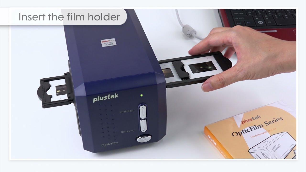 Plustek OpticFilm 8100 Film Scanner