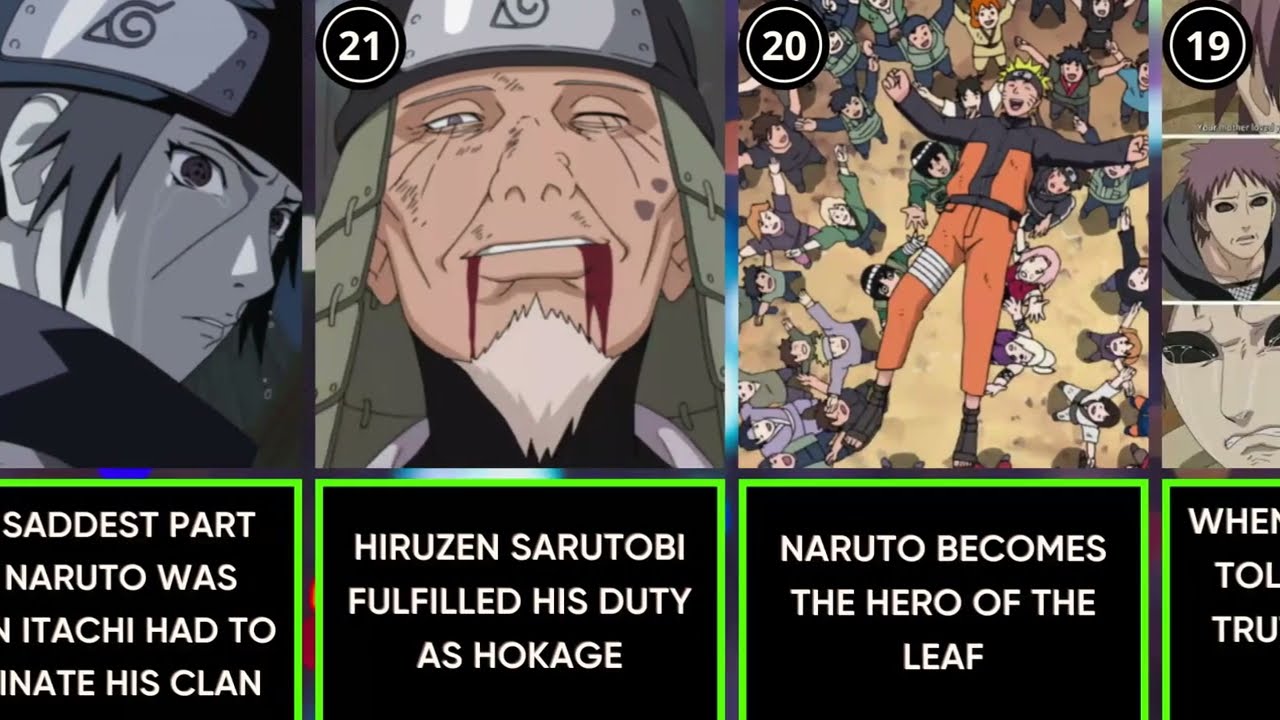 The MOST SADDEST THINGS In NARUTO And BORUTO Video You Need to Watch