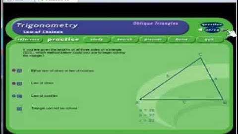 Excel Mathematics: Trigonometry - Chapter 7, Section 2