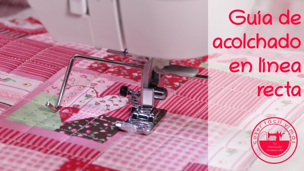 Guía para acolchar en línea recta