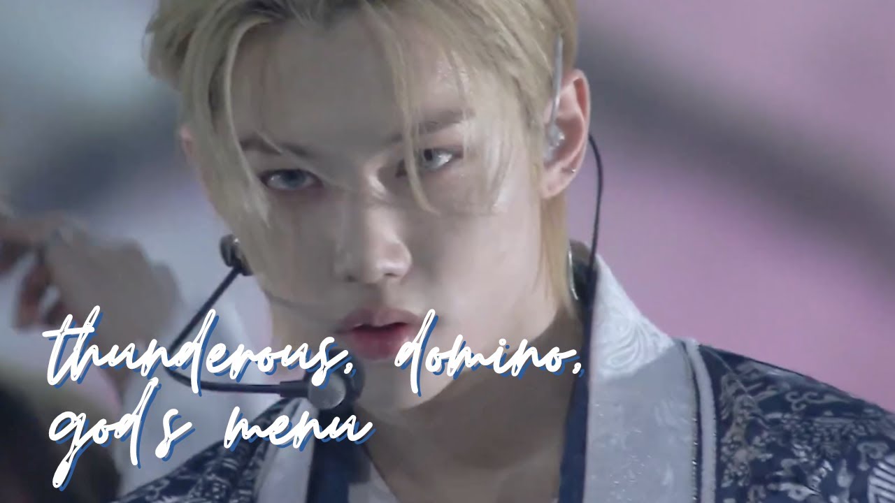 Stray Kids 2nd World Tour "MANIAC" Encore Osaka - Thunderous + Domino + God's Menu