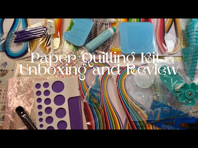 QUILLING: Yurroad Quilling Kit Unboxing - So intrigued! 