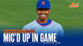 Francisco Lindor Mic'd Up In Game