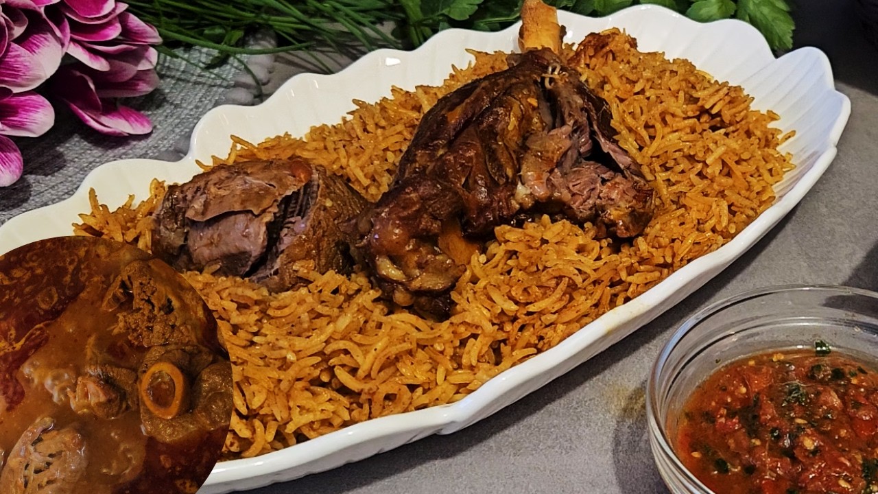 طبخ كبسة اللحم مع الرز! أطيب واسهل وصفة! Cooking meat and rice Kabsa! Easy and delicious