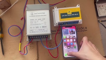 Huớng dẫn điều khiển Led cầu thang Phú Lộc 8 qua điện thoại