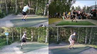 Three Idiots And Simo Liisanen Heittämäs Lättyy