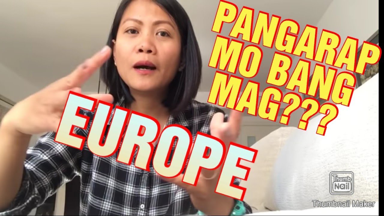 PARAAN PAANO MAG APPLY SA EUROPA!!!'