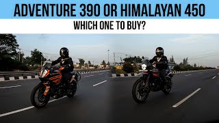 Himalayan 450 Vs Adventure 390 | Simple Breakdown