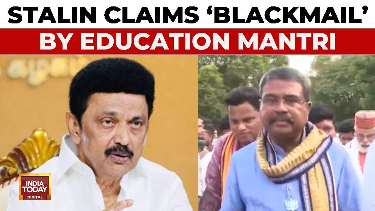 Tamil Nadu Rejects NEP: Stalin Accuses Centre Of Blackmail Over Three ...