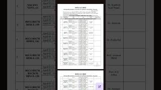 IGNOU  Delhi RC:-3 BSCG, BSCBCH, BSCM, MSCFSQM, PGDFSQM, MSCENV, CPLT Practical Schedule by SC-38042