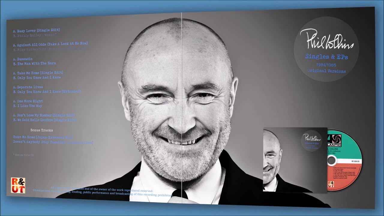 PHIL COLLINS - Singles & EPs Collection - Part II : 1984/1985 by